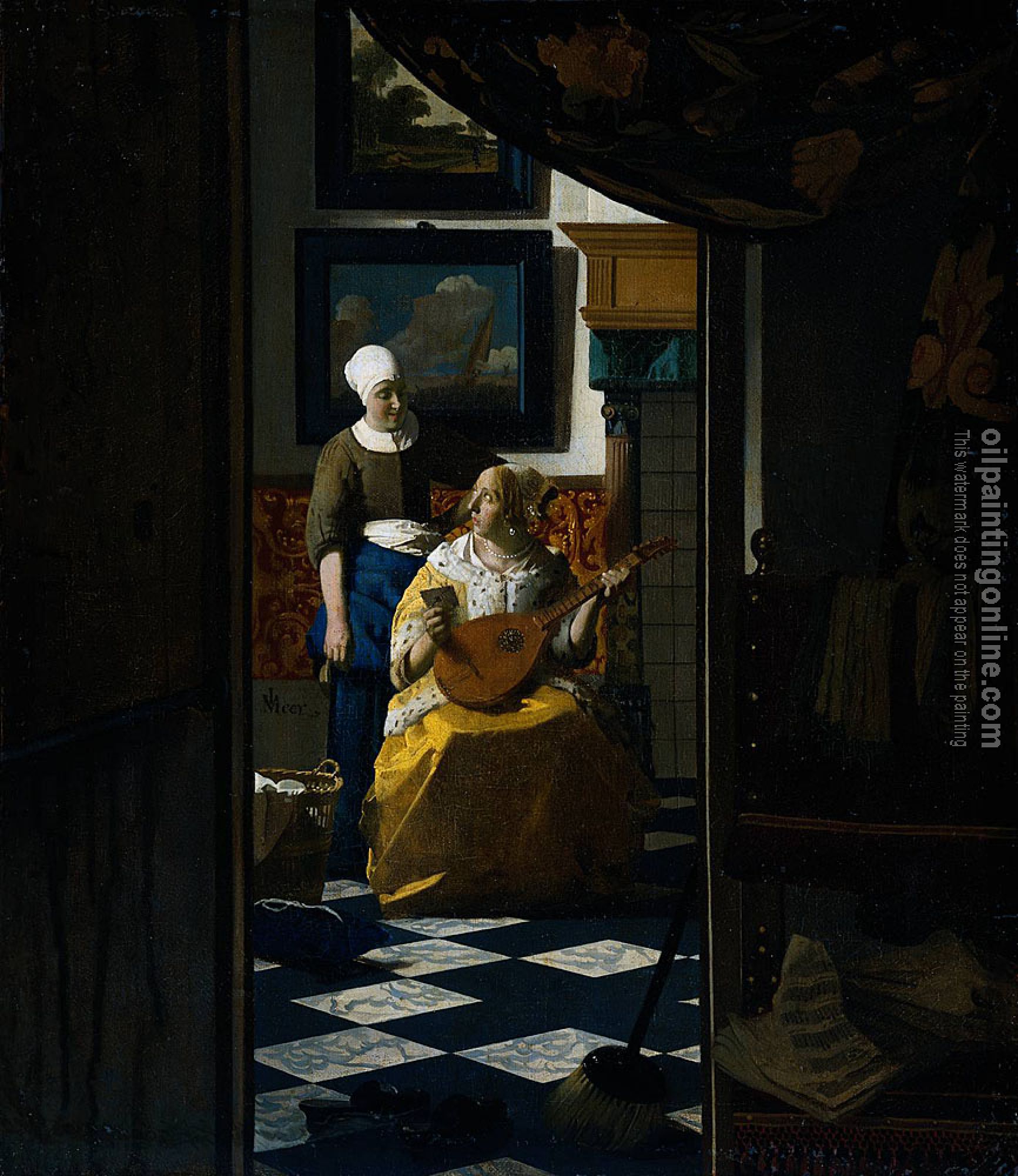 Vermeer, Johannes - oil painting